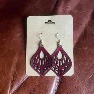 Filigree Laser Cut Earrings