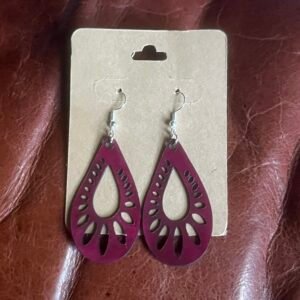 Disco Leather Earrings