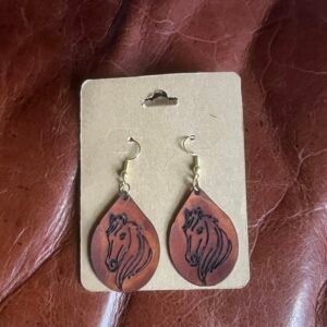 Horse Head Earrings